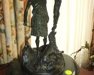 Fox Hunt in Bronze - P. J. Mene