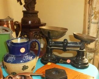 Antique Enameled Scales