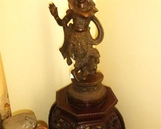 Bronze Kwan-Yin Statue