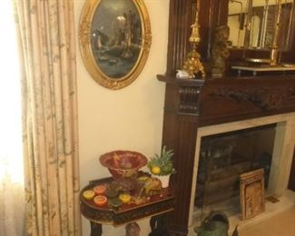 Chinoiserie Table & Bowl Set