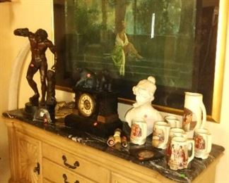 Where would you least expect to find a Mastodon bone?