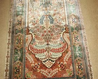 Beautiful Persian Silk Rug