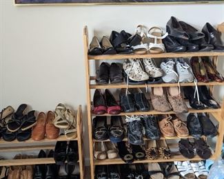 Shoes, some very new and designers - Michael Kors, Toms, Gucci, Coach, Liz Claiborne - Sz 8 to 8.5