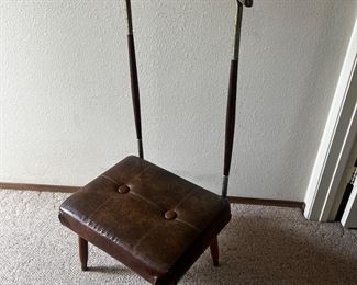 Mid Century 1960's Pearl Wick NY Butler Chair