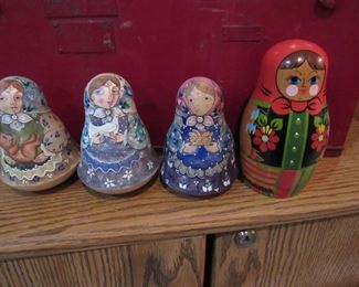 Russian wooden dolls