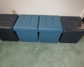 Vinyl storage containers