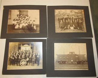 Many old photos from early 1900s.