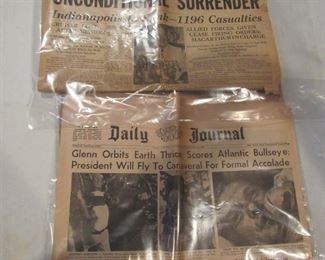 Historical newspapers