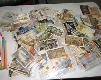 100s of antique post cards.... military, holiday, etc.