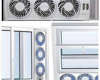 BIONAIRE Whole House Window Fan