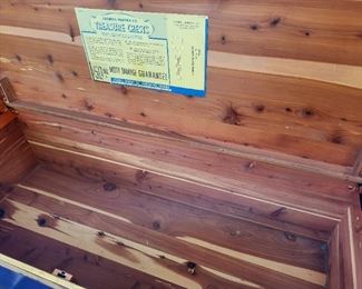 Cedar lined Treasure Chest BARGAIN