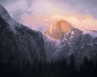 STEPHEN LYMAN "Dance of Cloud and Cliff" #12