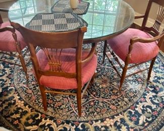 Breakfast table w/ four chairs