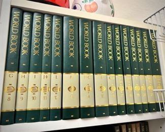 World Book set volumes 1-24