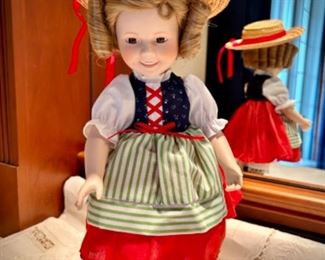 Danbury Mint Shirley Temple "Heidi" doll
