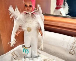 Vintage Native American doll