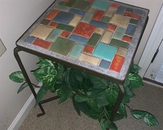 Tile Top Table