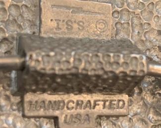 S.S.I. Belt Buckle Handcrafted USA
