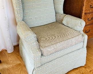 Hobnail Fabric Chair $100