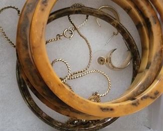 Bakelite bracelets 