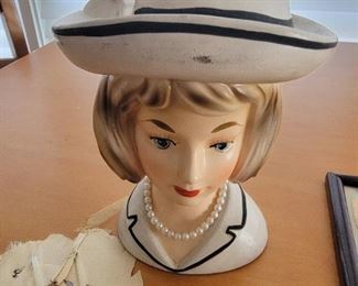 Vintage head vase