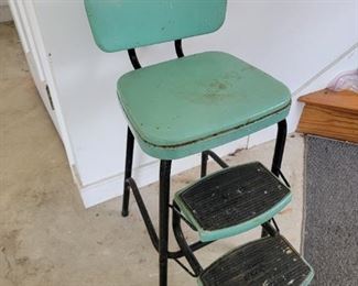 Vintage kitchen stool