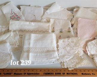 Vintage linens 