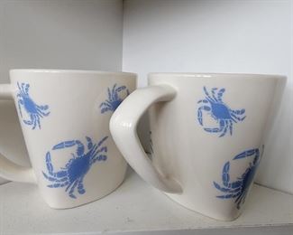 Crab coffee mugs