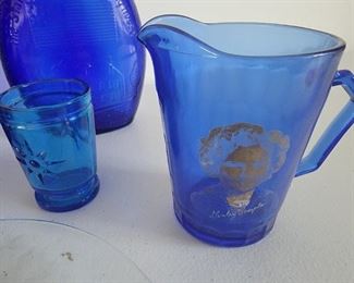 Cobalt glass