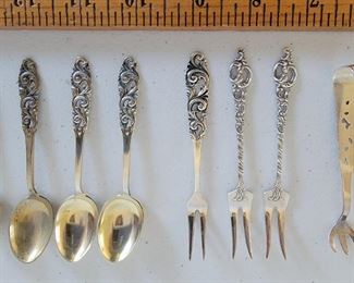 Silver flatware 