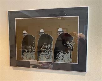 Amado Pena hand thrown print