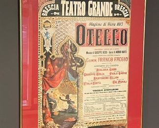 vintage theater poster