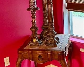 antique side table
