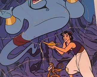 wooden Payskool puzzles