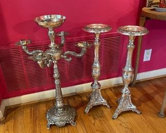 huge candle sticks