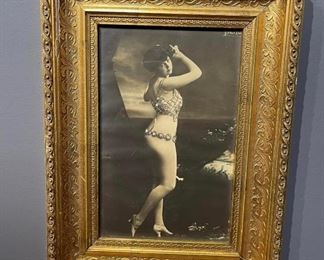 Photo embellished Spanish Courtesan signed