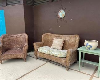 antique wicker furniture