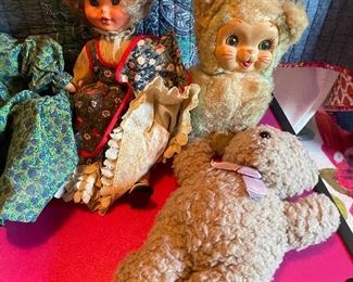 vintage dolls and toys