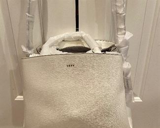 DKNY White Handbag