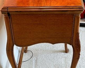 Vintage New Home Sewing Machine Table