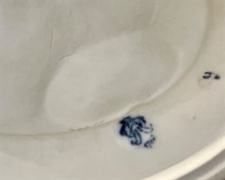 Dresden Lace Figurine in pristine condition.