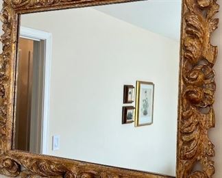 Very Ornate Carved Mirror
