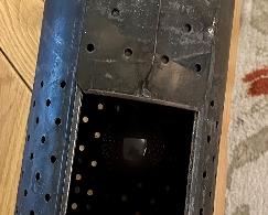 Antique Monarch Minnow Float, Lamp Conversion by WM Shinners of Hartford, WI