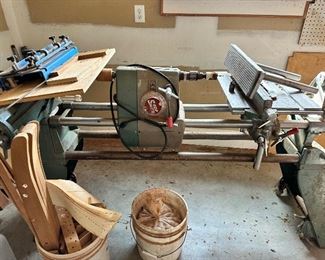 Shopsmith Mark V woodworking station. 