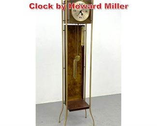 Lot 19 George Nelson Grandfather Clock by Howard Miller