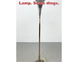 Lot 135 Art Deco Style Torch Floor Lamp. Some dings. 