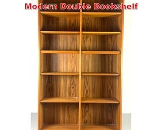 Lot 292 Poul Hundevad Danish Modern Double Bookshelf