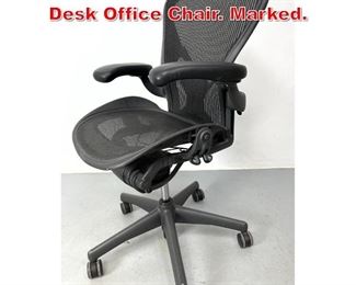 Lot 316 HERMAN MILLER Aeron Desk Office Chair. Marked. 