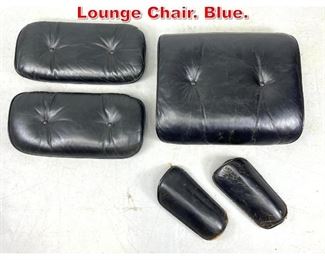 Lot 531 Cushions for Eames 670 Lounge Chair. Blue.