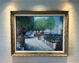 Guy Dessapt - Original Oil on Canvas